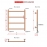 Медный полотенцесушитель FINCOPPER FCEN 630x500 Ral 9016